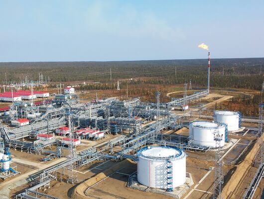 Строительство установки подготовки нефти с сероочисткой нефти и газа на Баяндынском нефтяном месторождении